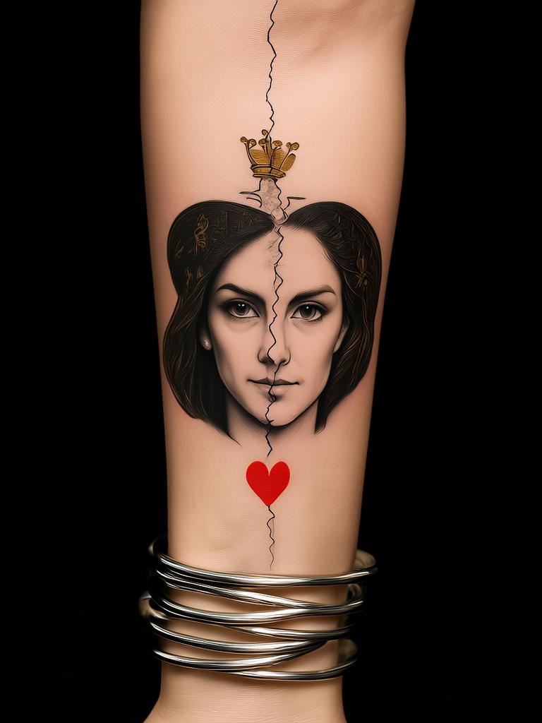 20+ Queen Tattoos for Regal Women