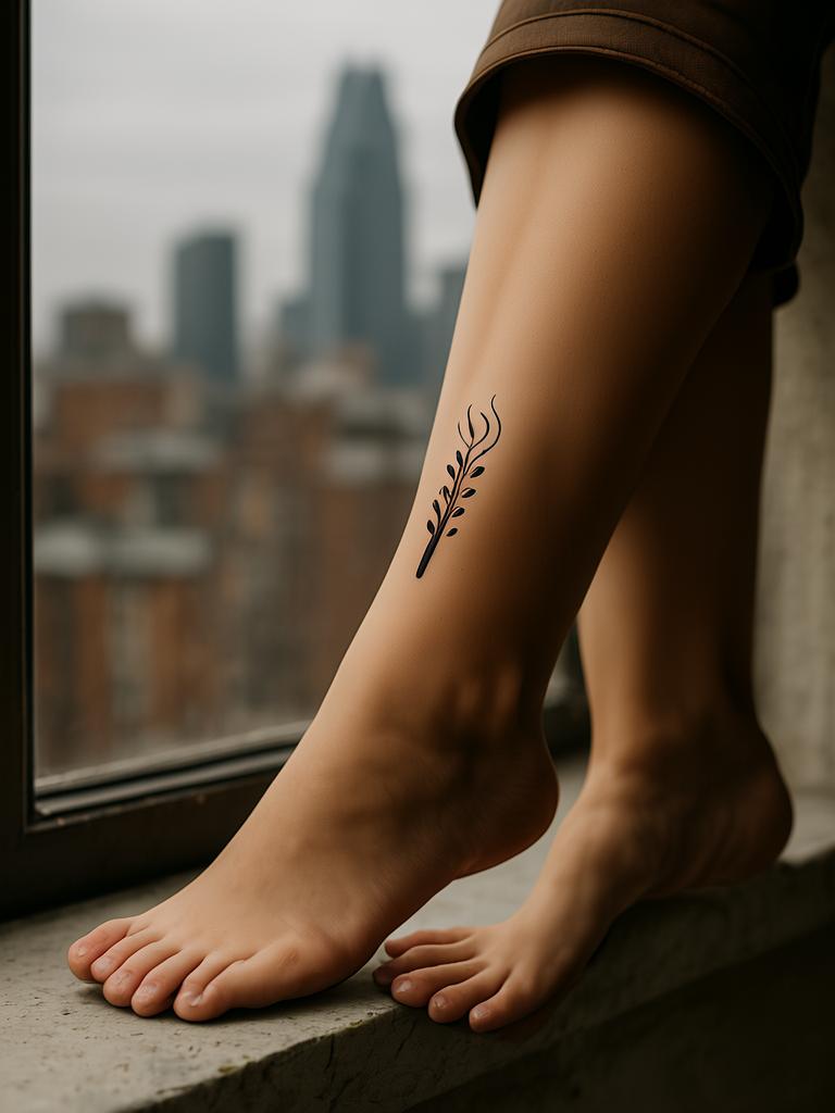 20+ Chic Ankle Tattoos to Inspire Your Next Ink