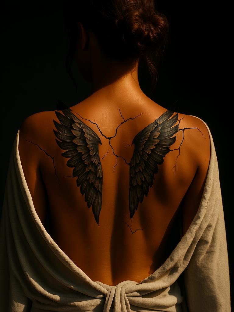 20+ Stunning Angel Wing Tattoo Design Ideas
