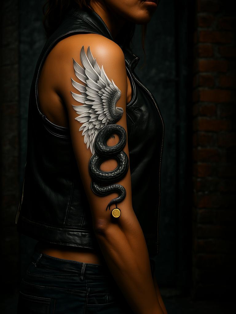 20+ Stunning Angel Wing Tattoo Design Ideas