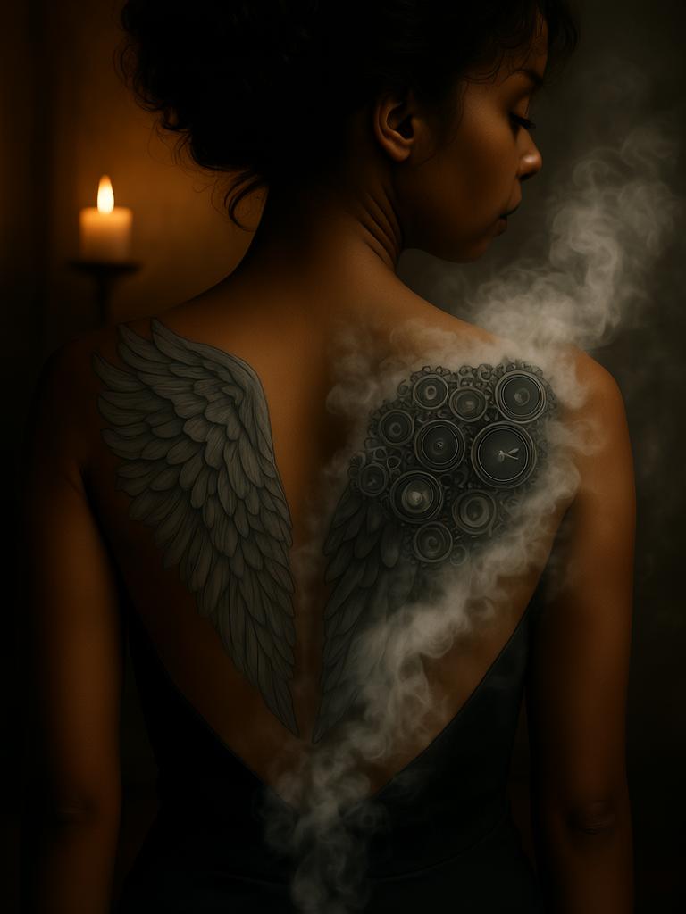 20+ Stunning Angel Wing Tattoo Design Ideas