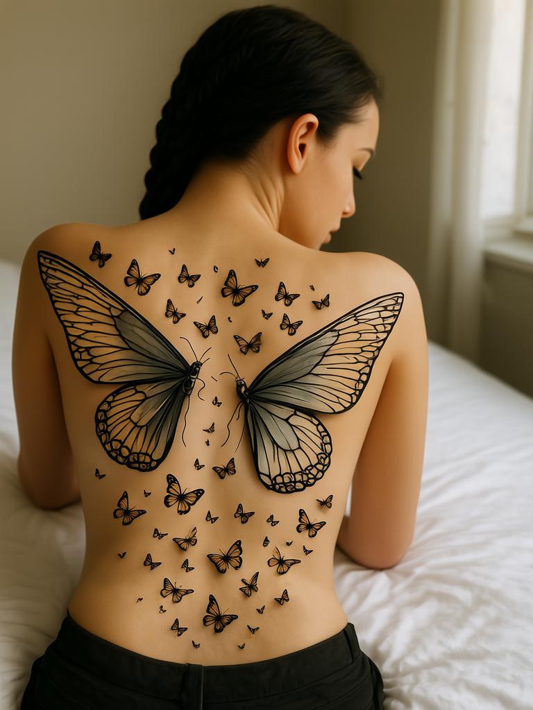 20+ Stunning Angel Wing Tattoo Design Ideas