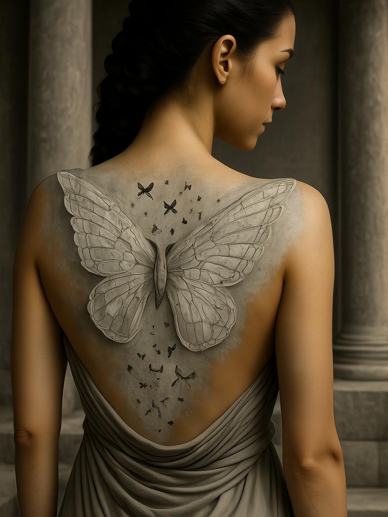 20+ Stunning Angel Wing Tattoo Design Ideas