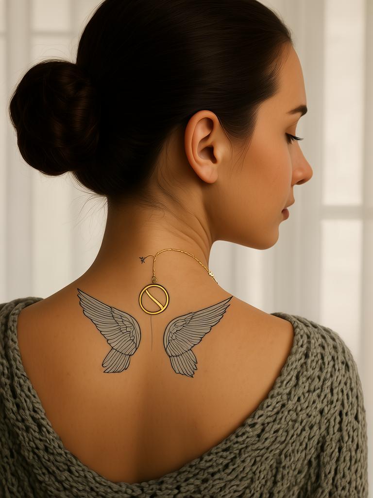 20+ Stunning Angel Wing Tattoo Design Ideas