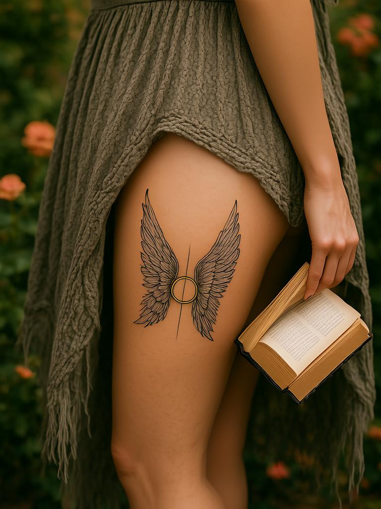 20+ Stunning Angel Wing Tattoo Design Ideas