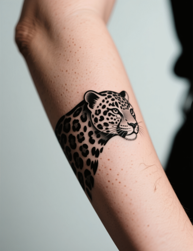 20+ Stunning Leopard Print Tattoo Ideas