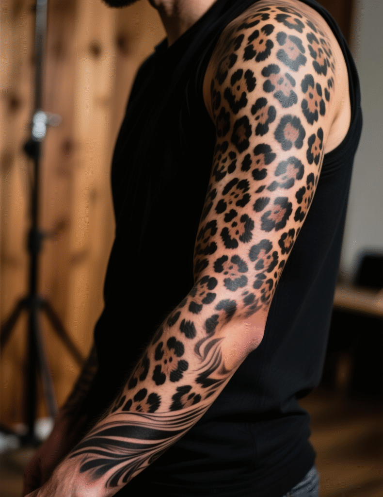 20+ Stunning Leopard Print Tattoo Ideas