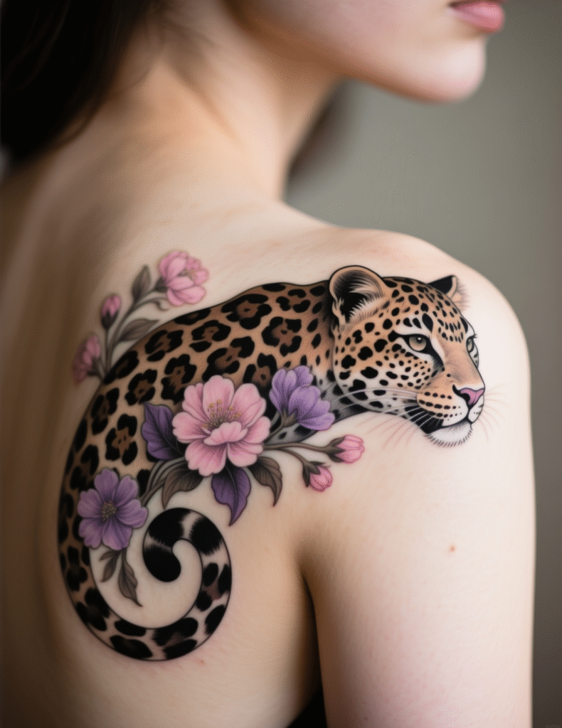 20+ Stunning Leopard Print Tattoo Ideas