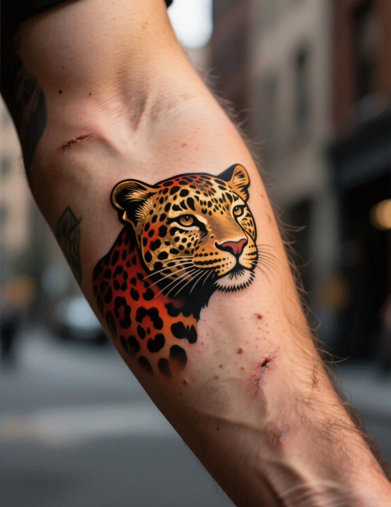 20+ Stunning Leopard Print Tattoo Ideas