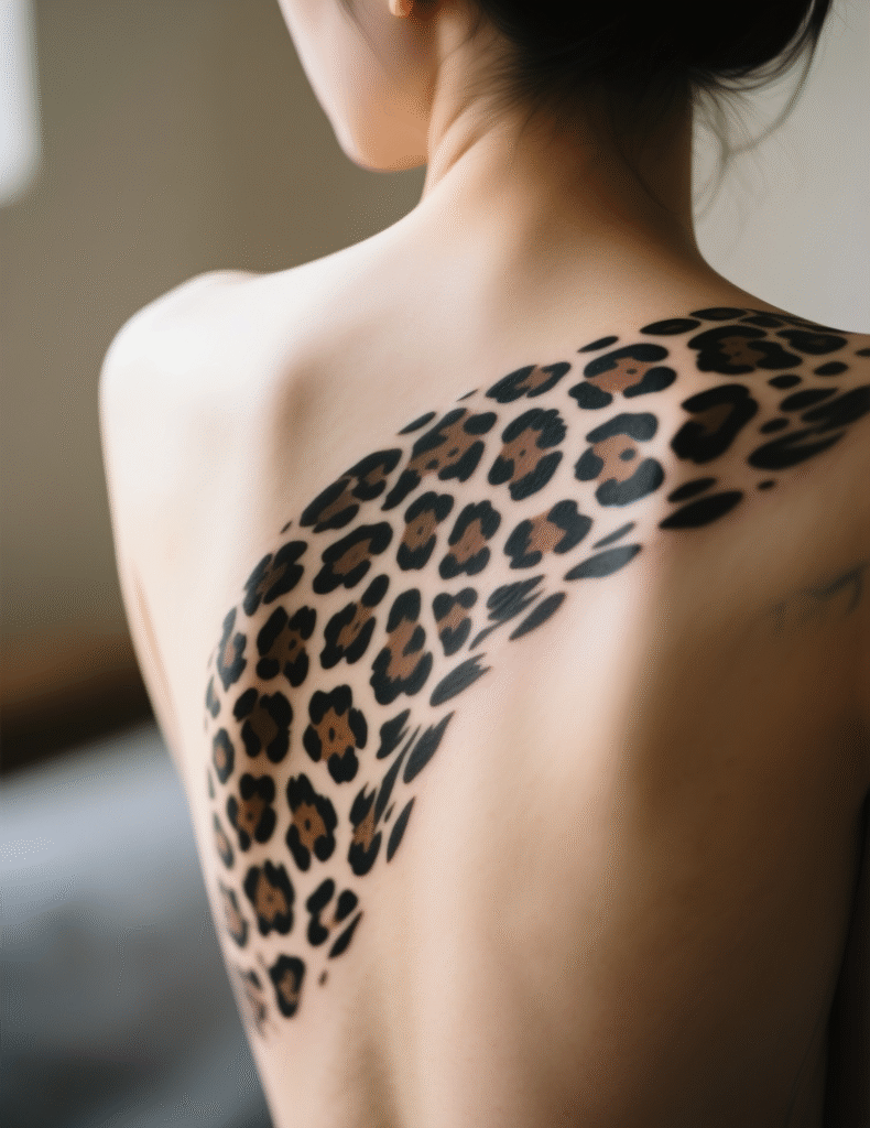 20+ Stunning Leopard Print Tattoo Ideas