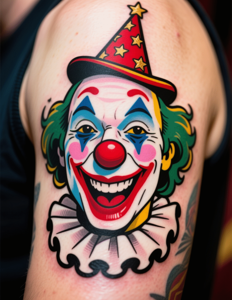 20+ Amazing Clown Tattoo Ideas