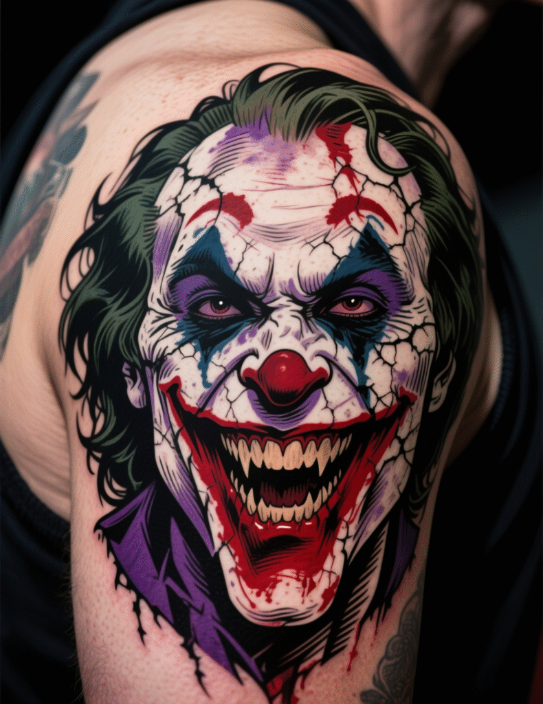 20+ Amazing Clown Tattoo Ideas