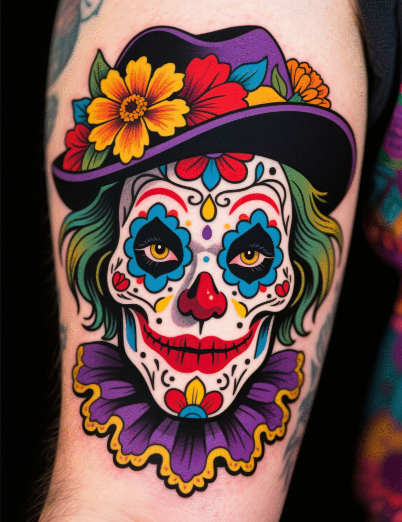 20+ Amazing Clown Tattoo Ideas