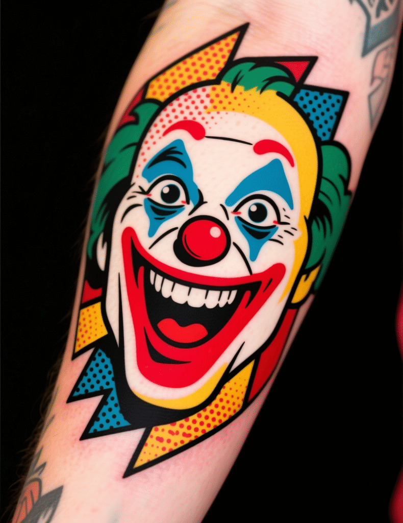 20+ Amazing Clown Tattoo Ideas