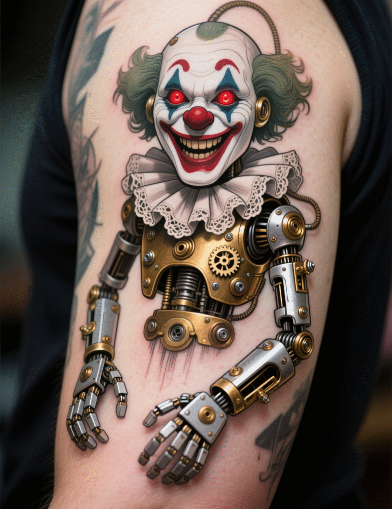 20+ Amazing Clown Tattoo Ideas