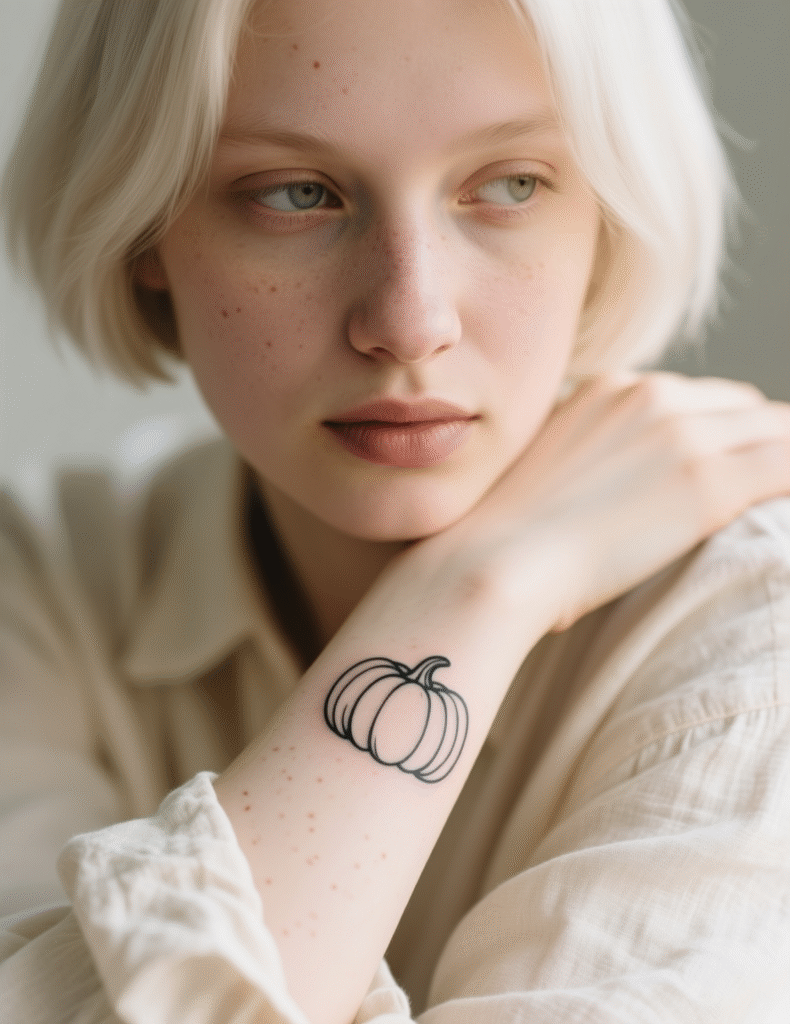 20+ Stunning Pumpkin Tattoo Ideas