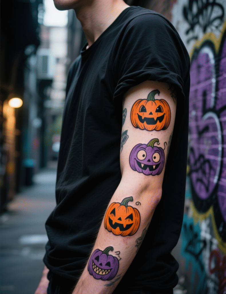 20+ Stunning Pumpkin Tattoo Ideas