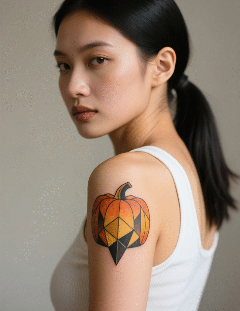 20+ Stunning Pumpkin Tattoo Ideas
