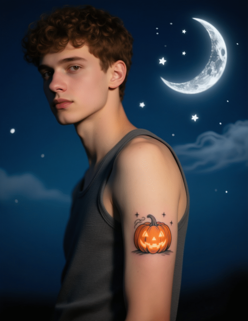 20+ Stunning Pumpkin Tattoo Ideas