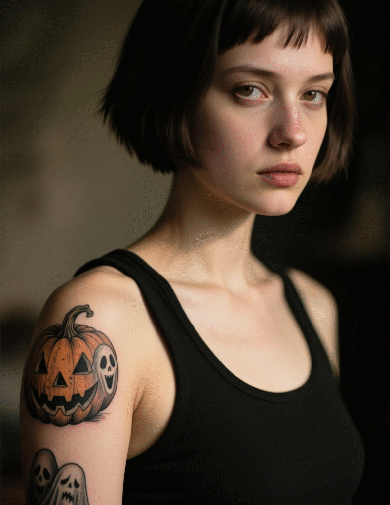 20+ Stunning Pumpkin Tattoo Ideas