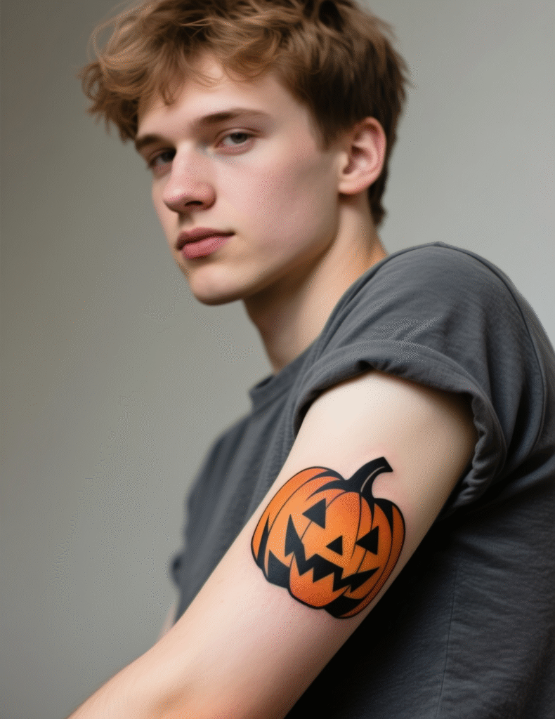 20+ Stunning Pumpkin Tattoo Ideas