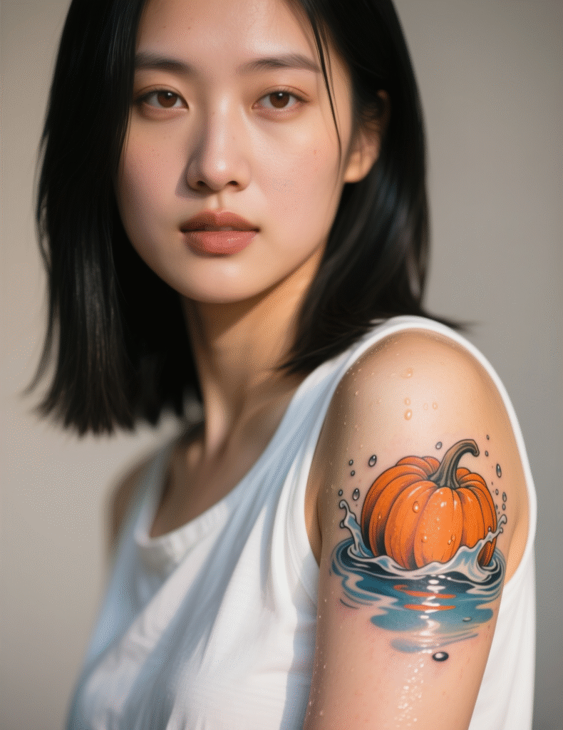 20+ Stunning Pumpkin Tattoo Ideas