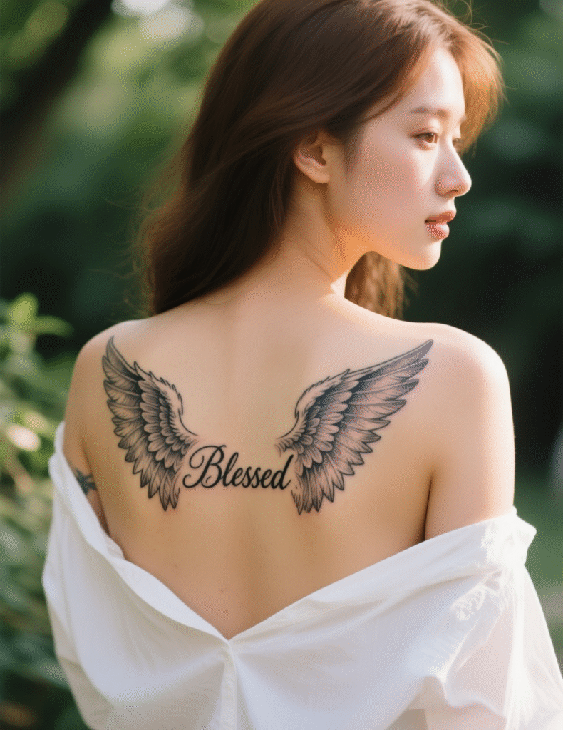 20+ Blessed Tattoo Ideas for Women