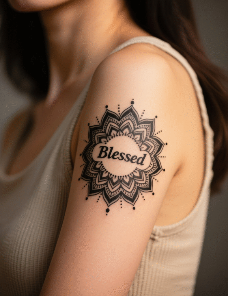 20+ Blessed Tattoo Ideas for Women