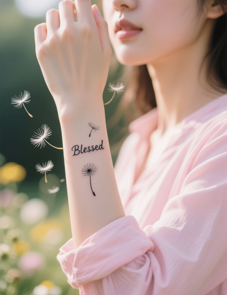20+ Blessed Tattoo Ideas for Women