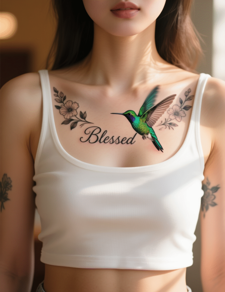 20+ Blessed Tattoo Ideas for Women