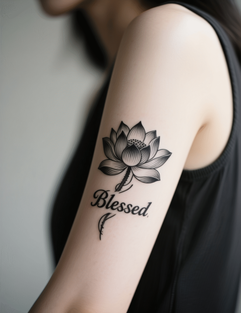 20+ Blessed Tattoo Ideas for Women