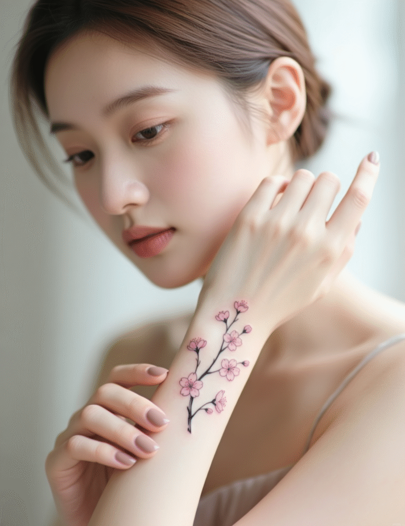 20+ Refreshing Cherry Blossom Tree Tattoos That Make Life Worth Living