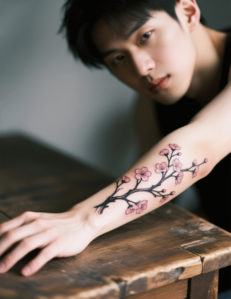 20+ Refreshing Cherry Blossom Tree Tattoos That Make Life Worth Living