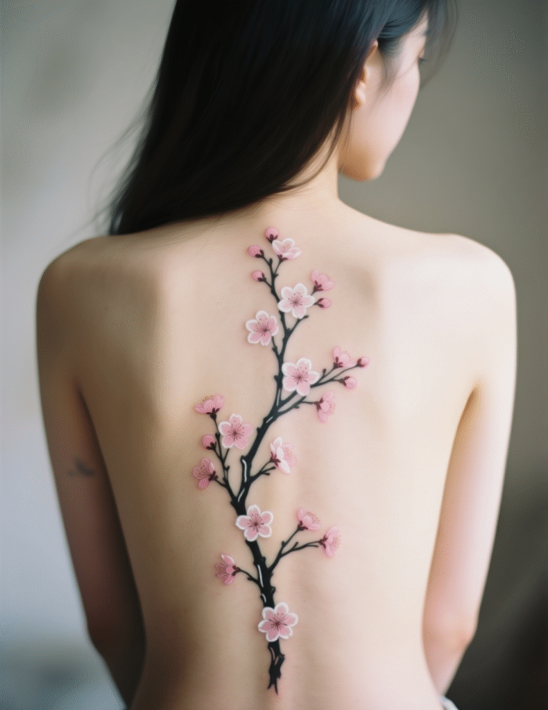 20+ Refreshing Cherry Blossom Tree Tattoos That Make Life Worth Living