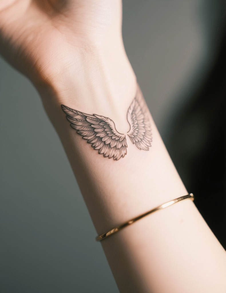 20+ Guardian Angel Tattoo Art Ideas for Women