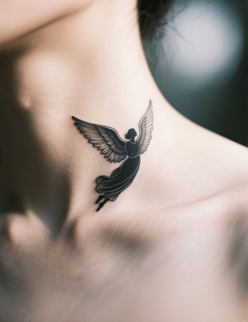 20+ Guardian Angel Tattoo Art Ideas for Women