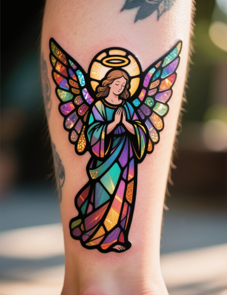 20+ Guardian Angel Tattoo Art Ideas for Women