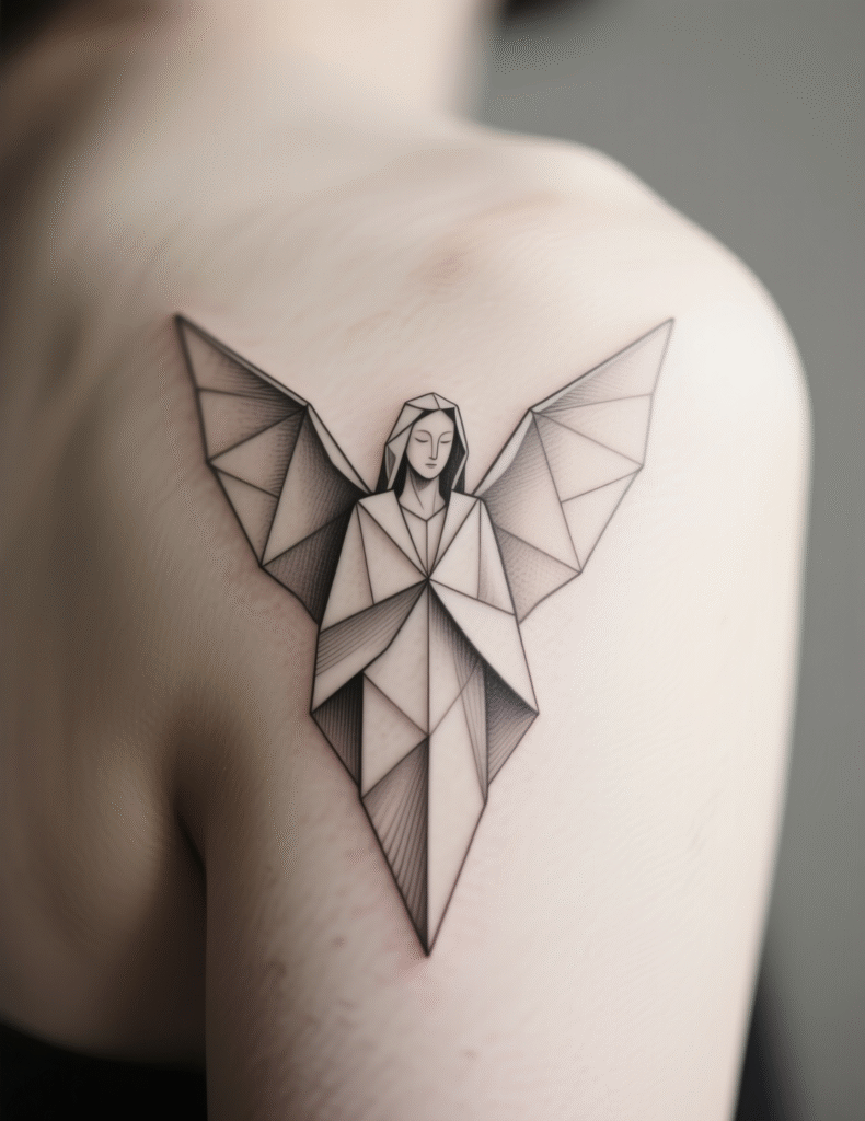 20+ Guardian Angel Tattoo Art Ideas for Women