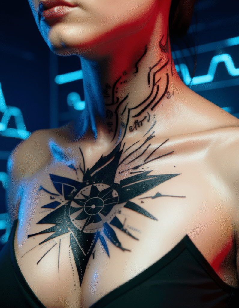 Empowering Cybersigilism Tattoos for Women
