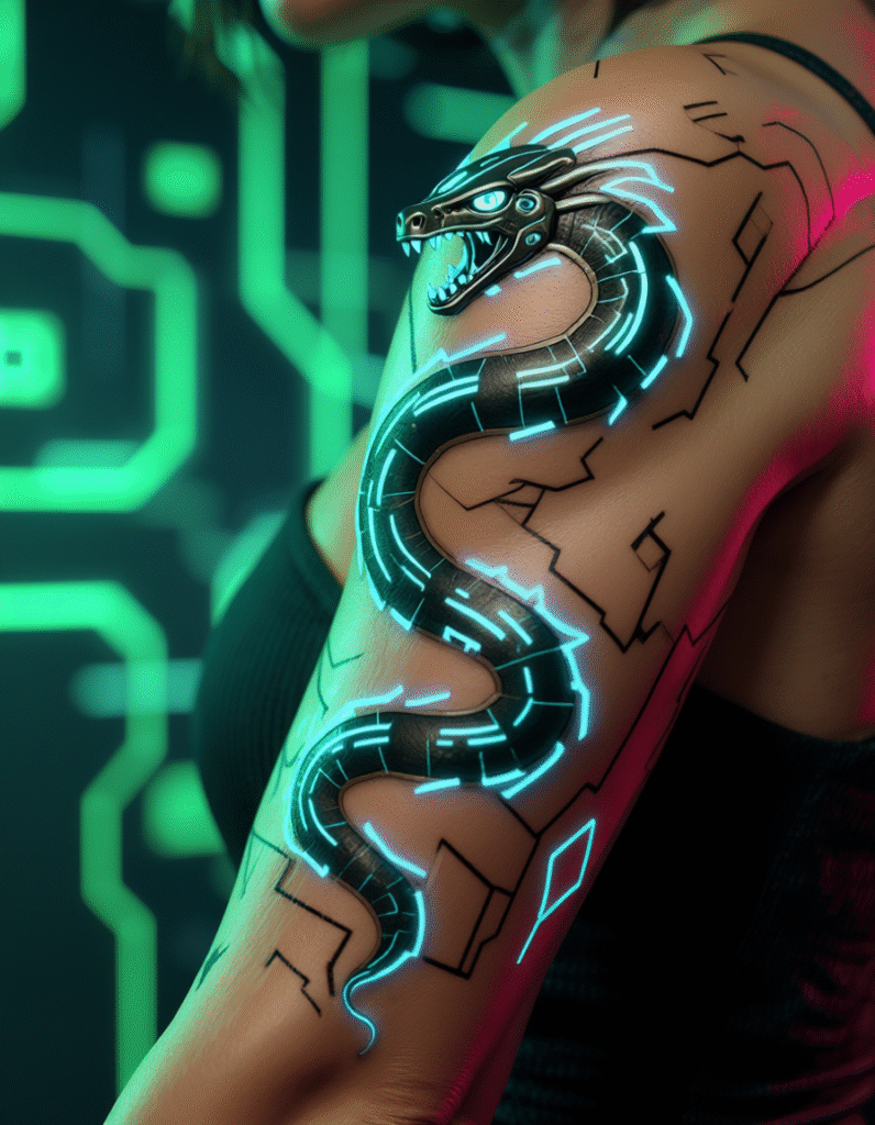 Empowering Cybersigilism Tattoos for Women