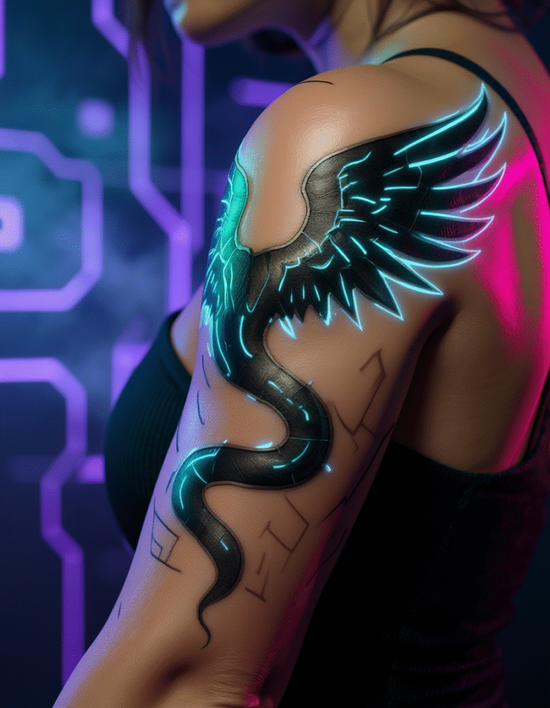 Empowering Cybersigilism Tattoos for Women