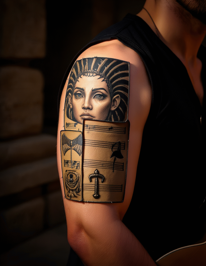 20+ Patchwork Tattoo Ideas for Men