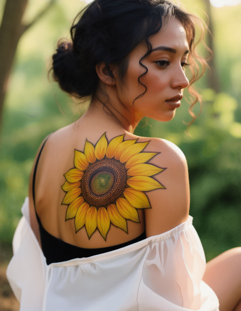 20+ Stunning Flower Shoulder Tattoo Ideas