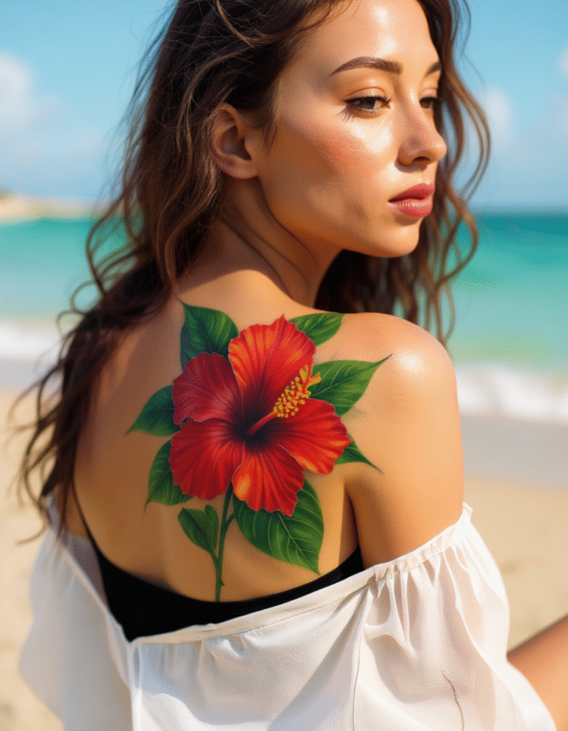 20+ Stunning Flower Shoulder Tattoo Ideas