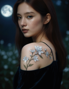 20+ Stunning Flower Shoulder Tattoo Ideas