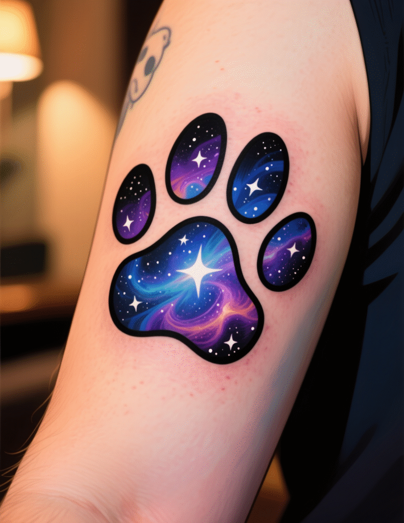 20+ Adorable Dog Paws Tattoo Design Ideas