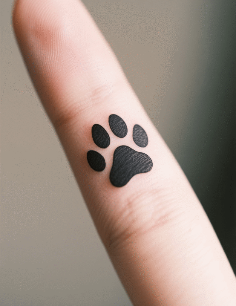 20+ Adorable Dog Paws Tattoo Design Ideas
