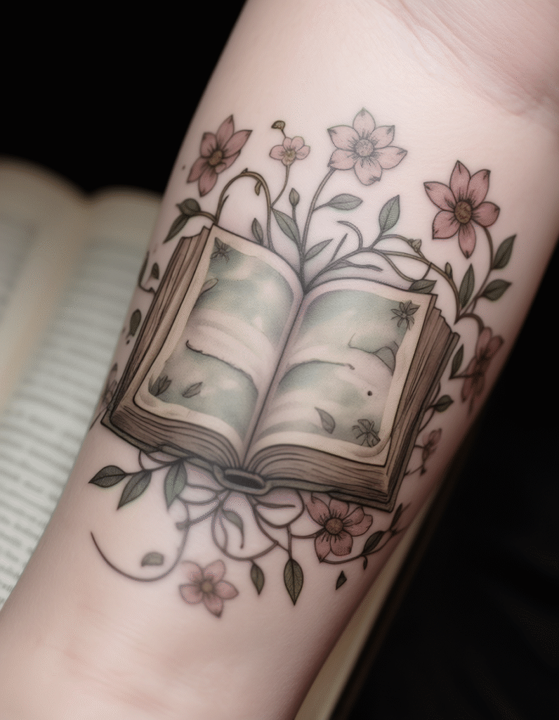 20+ Inspiring Book Tattoo Design Ideas You’ll Love