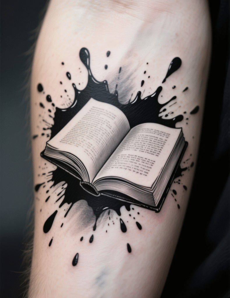 20+ Inspiring Book Tattoo Design Ideas You’ll Love