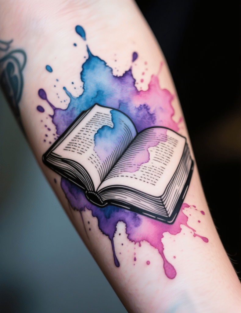20+ Inspiring Book Tattoo Design Ideas You’ll Love